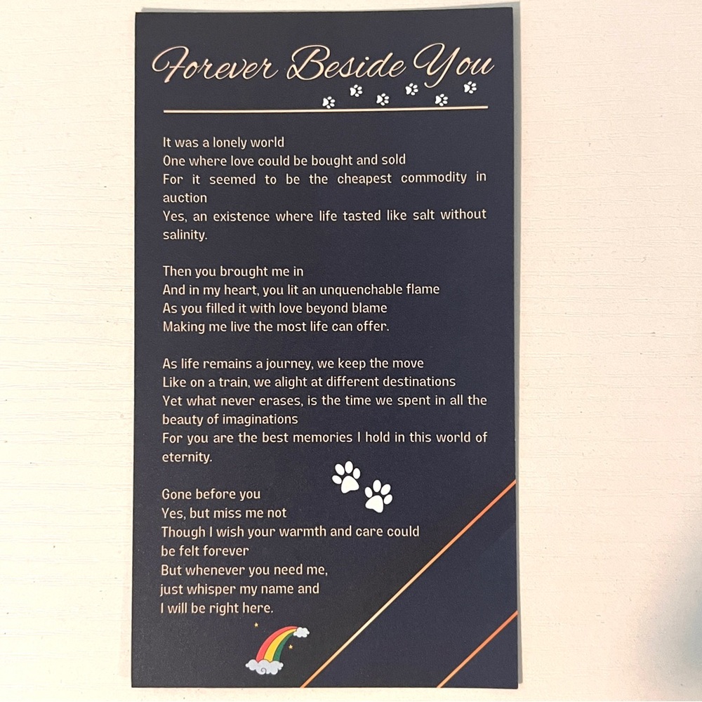 Sympathy ❤️‍🩹 Wind Chime, loss of dog. - Picture 5 of 6